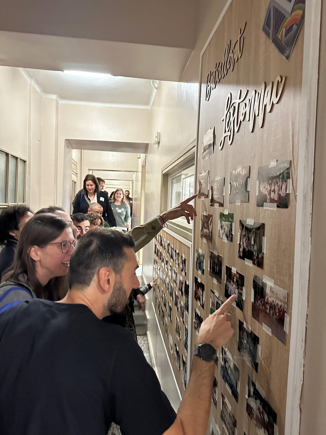 Tour per l'escola - passadissos